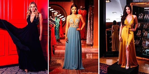 vestidos super decotados