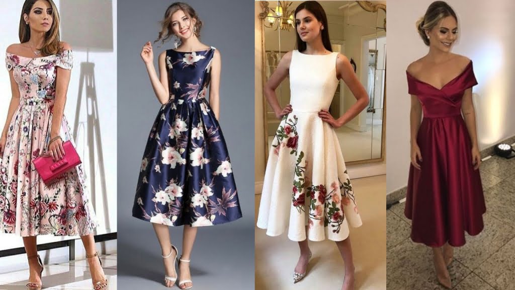 vestidos festa midi 2018