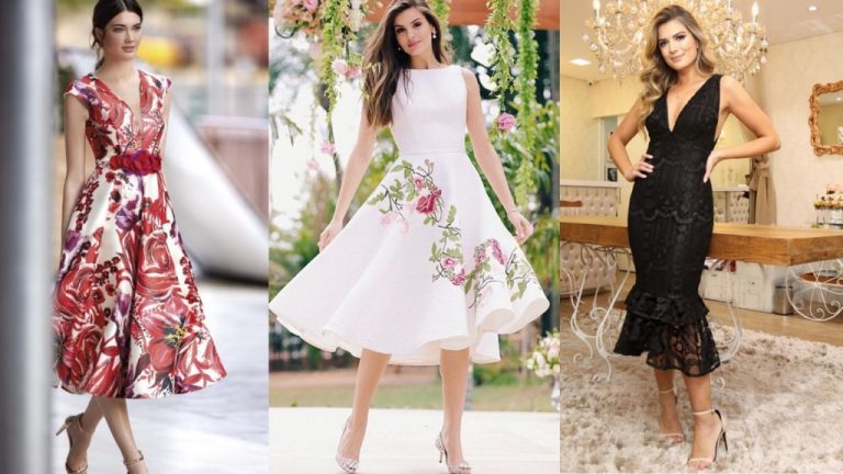 Vestido midi de festa: Quando usar e como escolher?