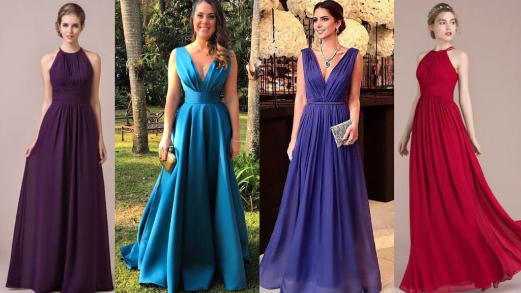 modelos de vestidos simples e elegante