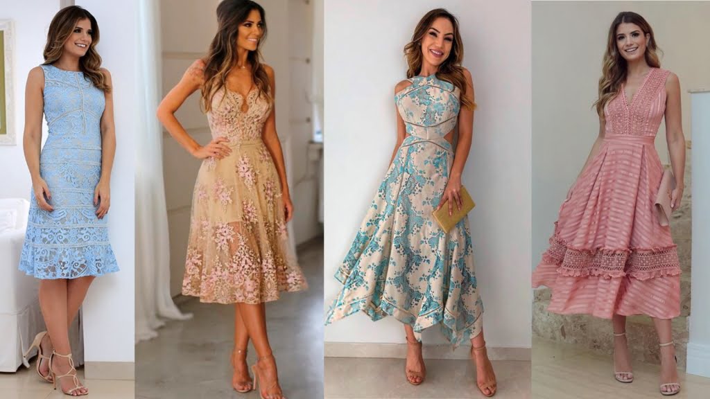 vestidos para casamento de manha convidada