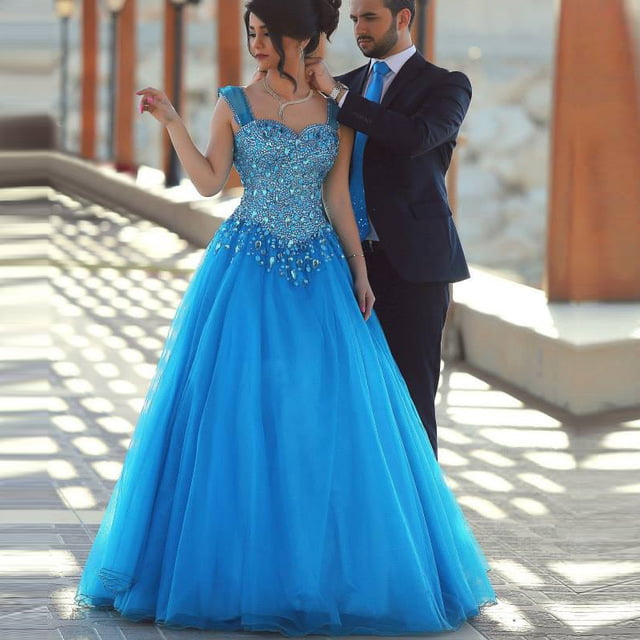 vestido de formatura de luxo