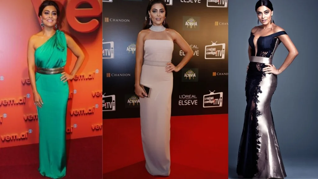 Vestido de festa best sale das famosas 2019