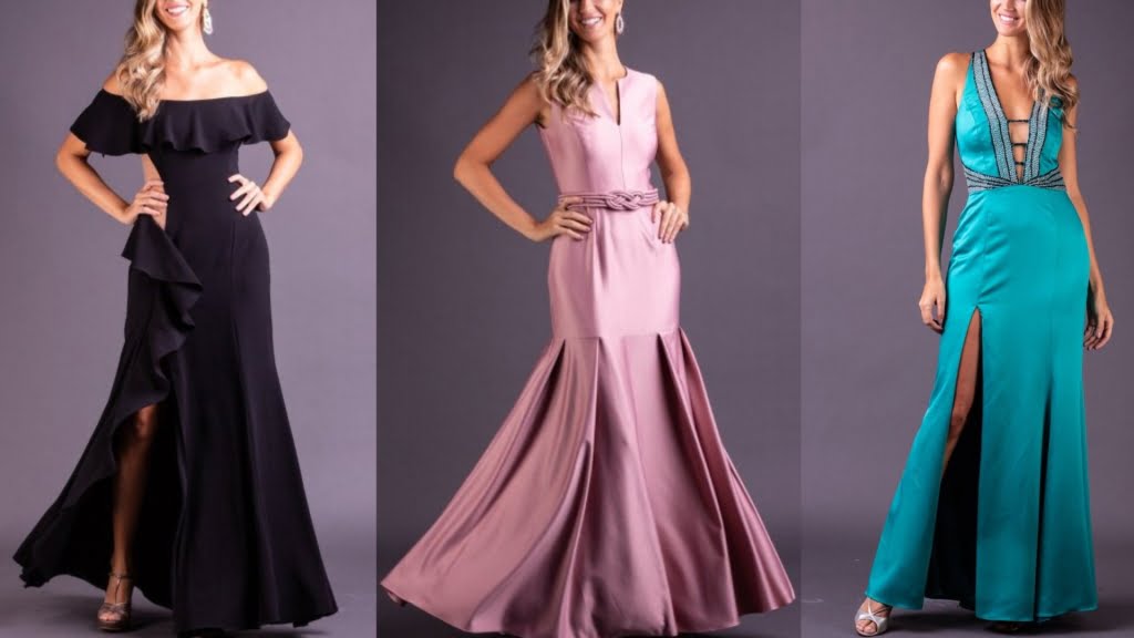 Vestidos de festa com serviço de primeiro aluguel