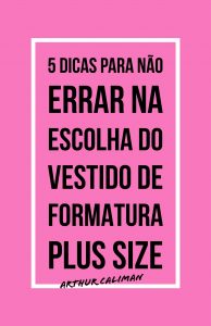 Vestido de festa plus size 