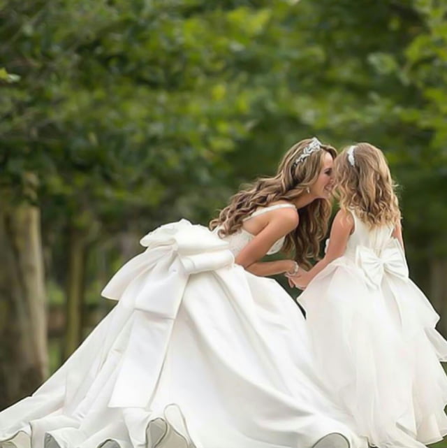 vestido de casamento de daminha