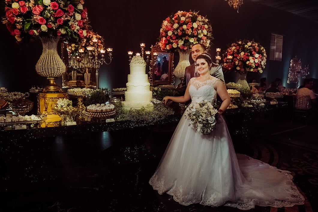 Foto clássica de casamento 