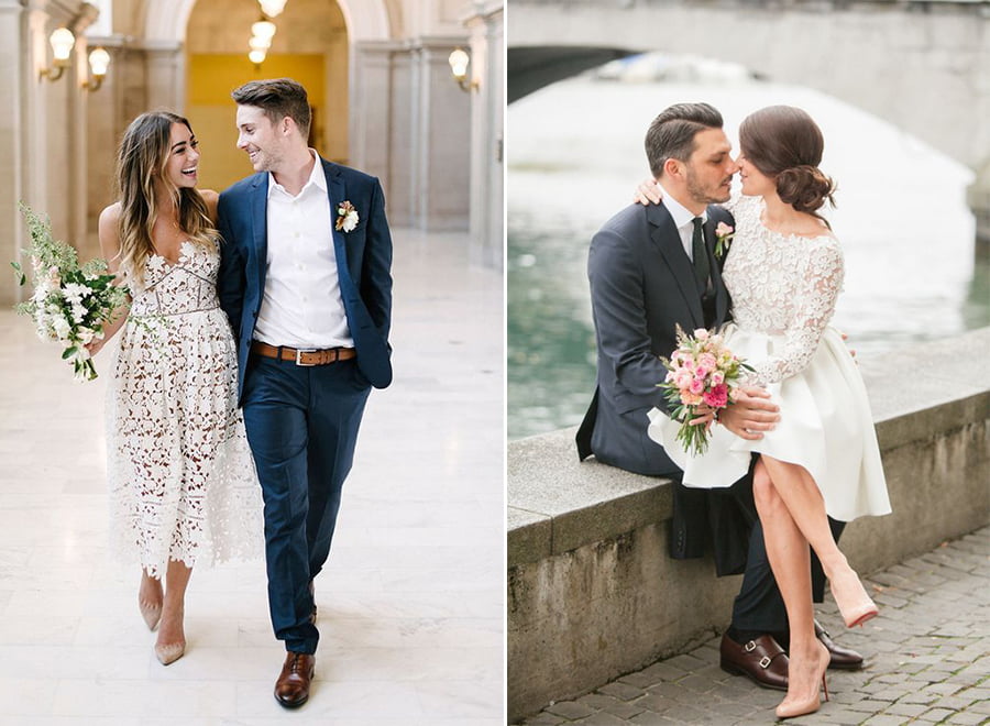 Vestidos para casamento civil