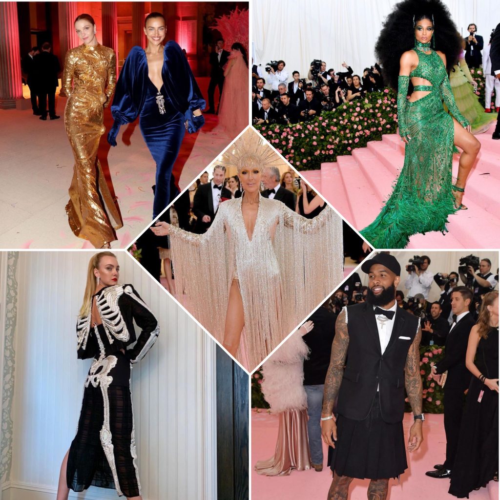 Roupas usadas pelos influenciadores no baile do Met Gala 2019 