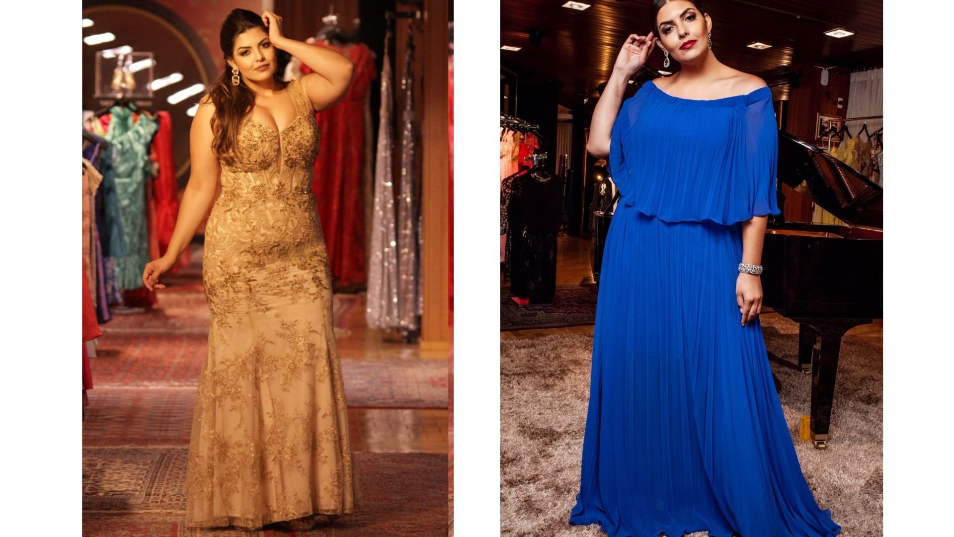 vestidos plus size para casamento de dia