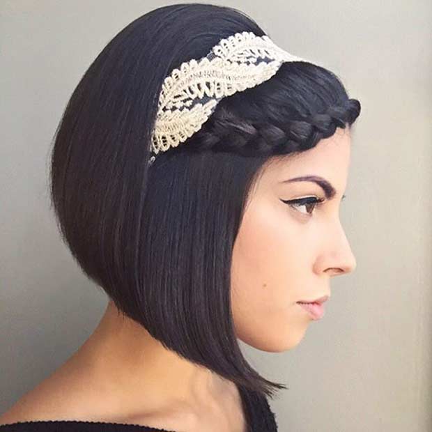 Cabelo Chanel também dá para fazer penteados