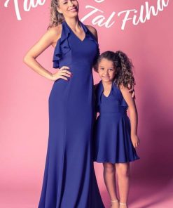 Vestido de Festa Infantil coordenado Bill Blass