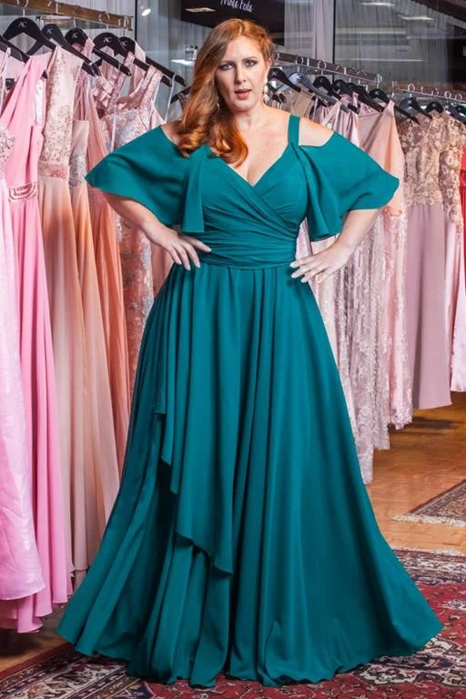 Vestido transpassado sales de festa
