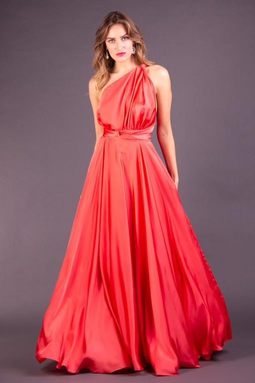vestido casamento coral