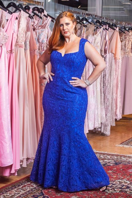 Vestido festa gg longo cheap