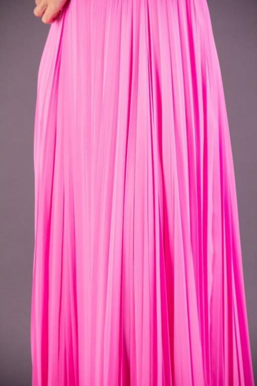 Vestido de Festa Longo Rosa Gloss