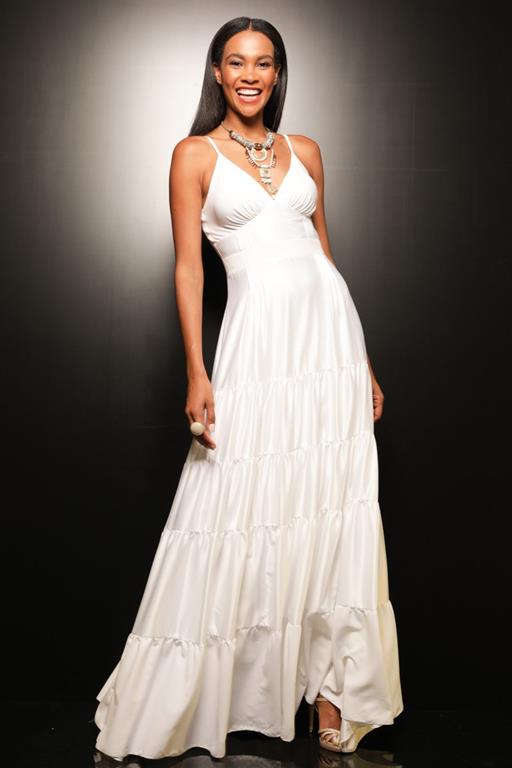 Vestido de Festa Longo Izzi Azalea Arthur Caliman