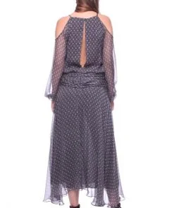 Vestido de Festa Midi Buffante Paulinder