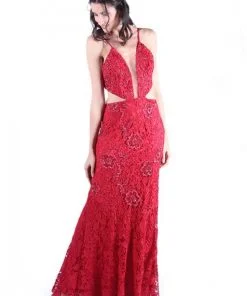 Vestido de Festa Red Velvet