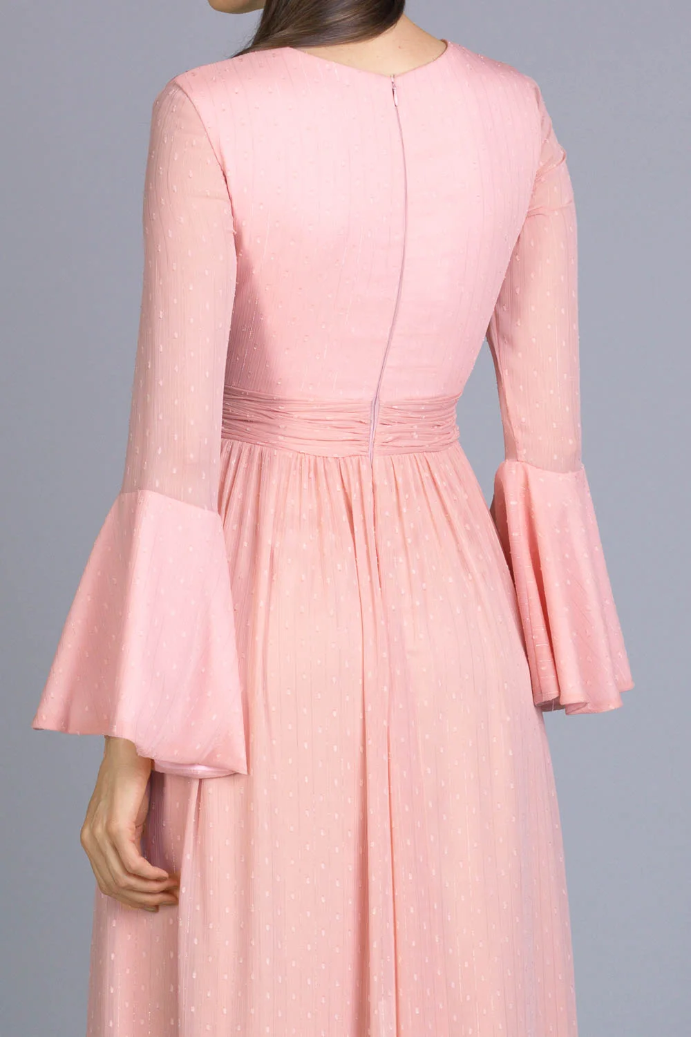 Vestido de madrinha de casamento shop cor pessego