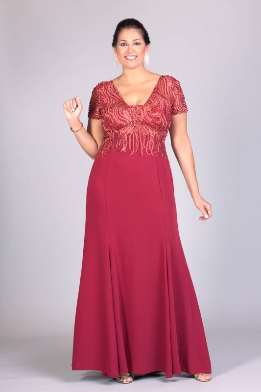 vestido longo sapato