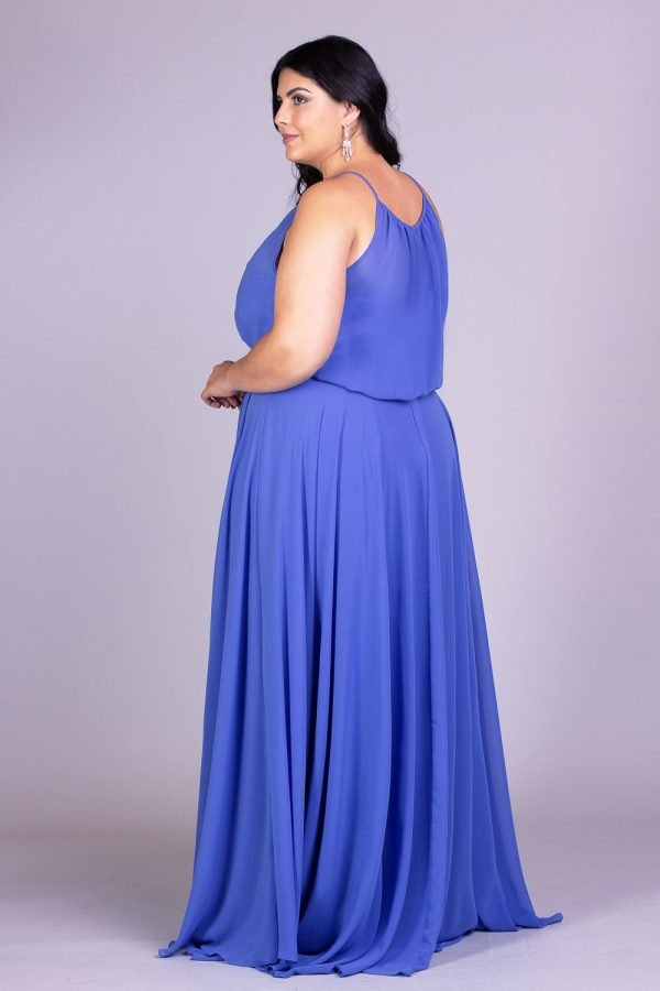 Vestido de festa plus size thaliah