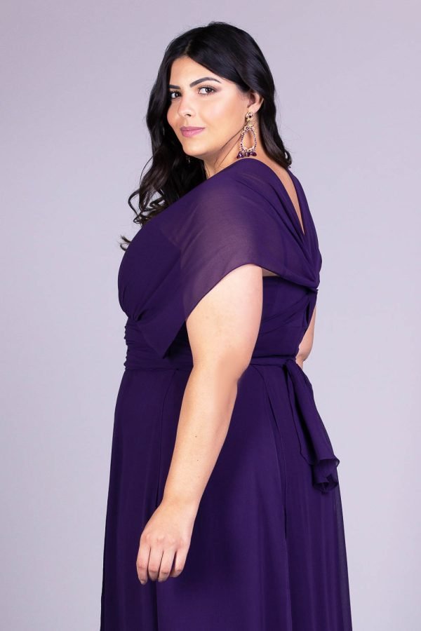 Vestido de festa plus size ju romano mood