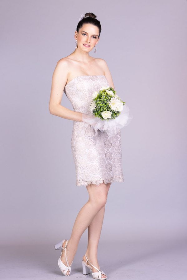 Vestido de noiva casamento civil lala noleto