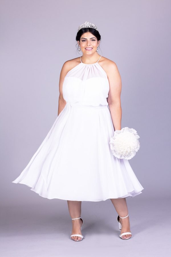 Vestido de noiva plus size carolaine