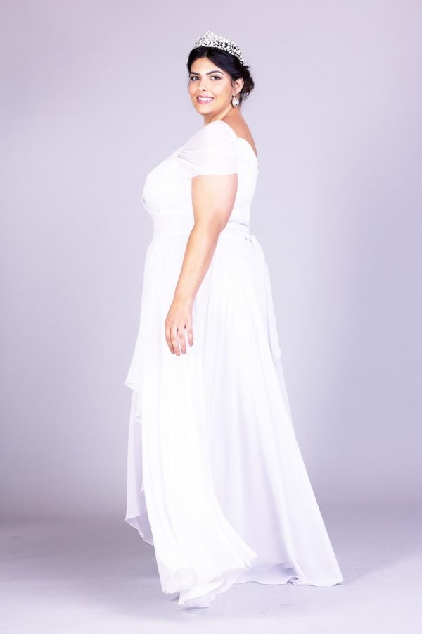 Vestido de Noiva Plus Size Carolline Ribeiro