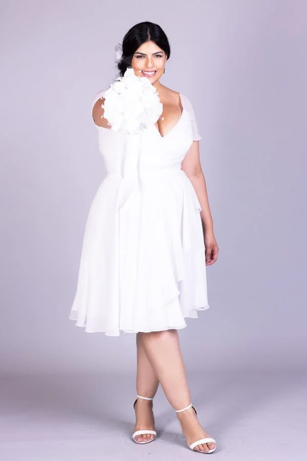 Vestido de noiva plus size margot