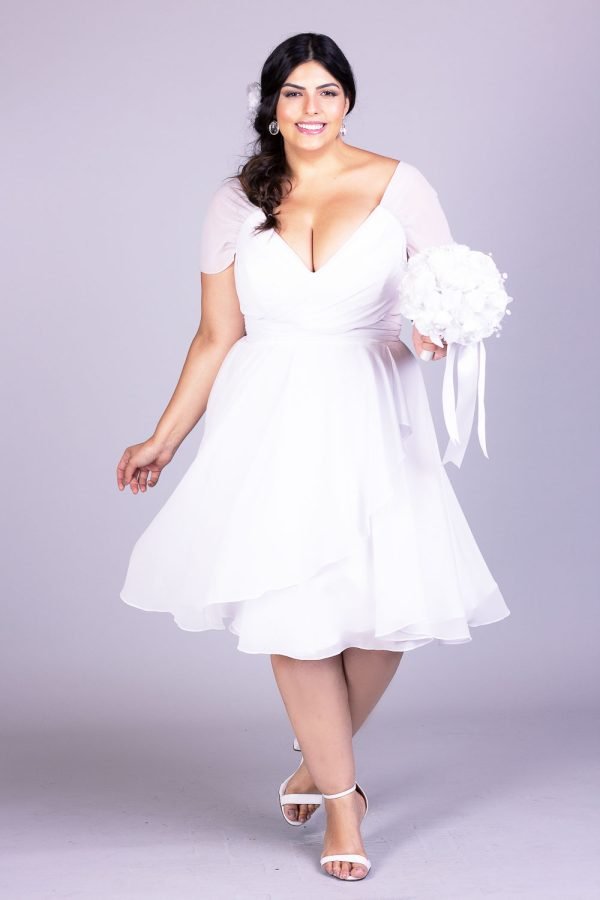 Vestido de noiva plus size margot