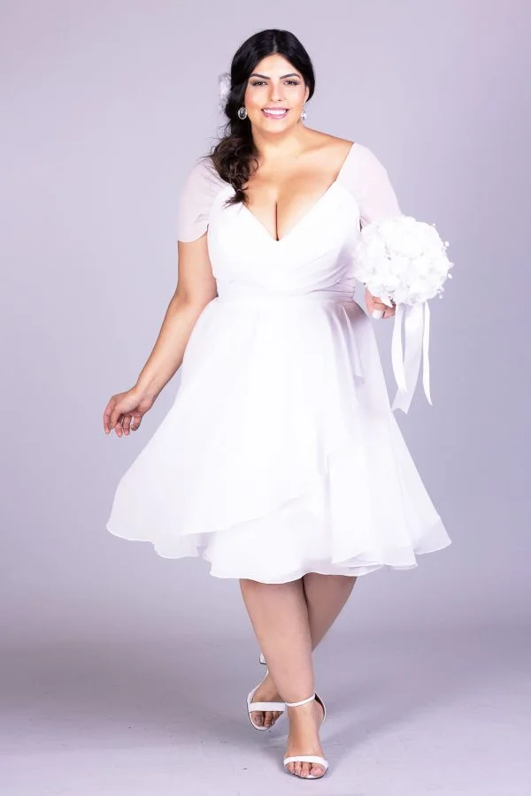 Vestido de noiva plus size margot