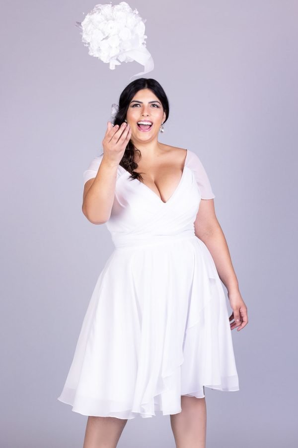 Vestido de noiva plus size margot