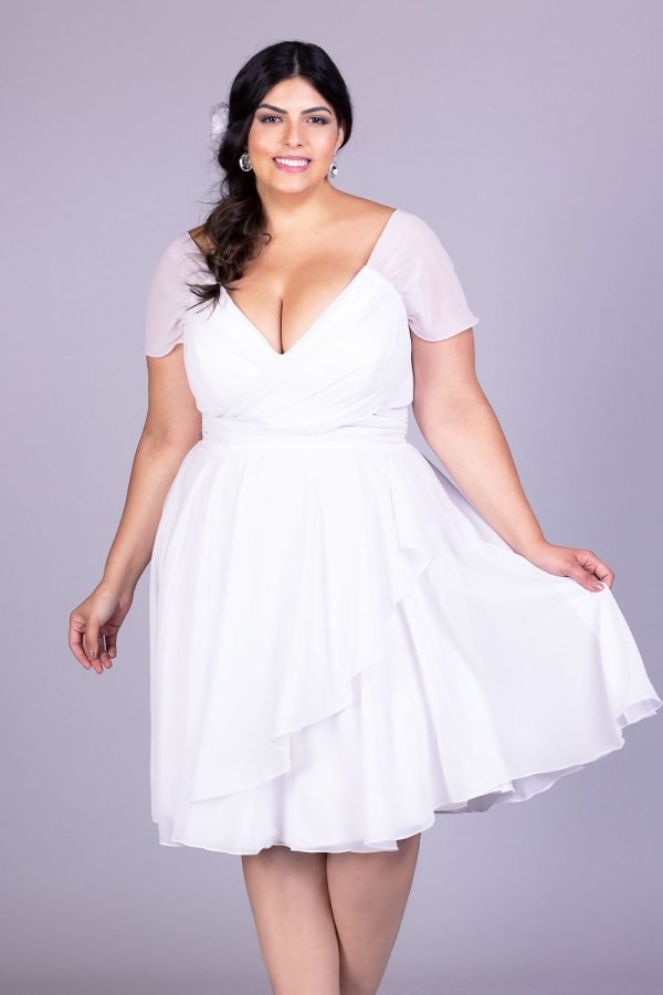 Vestido de noiva plus size margot