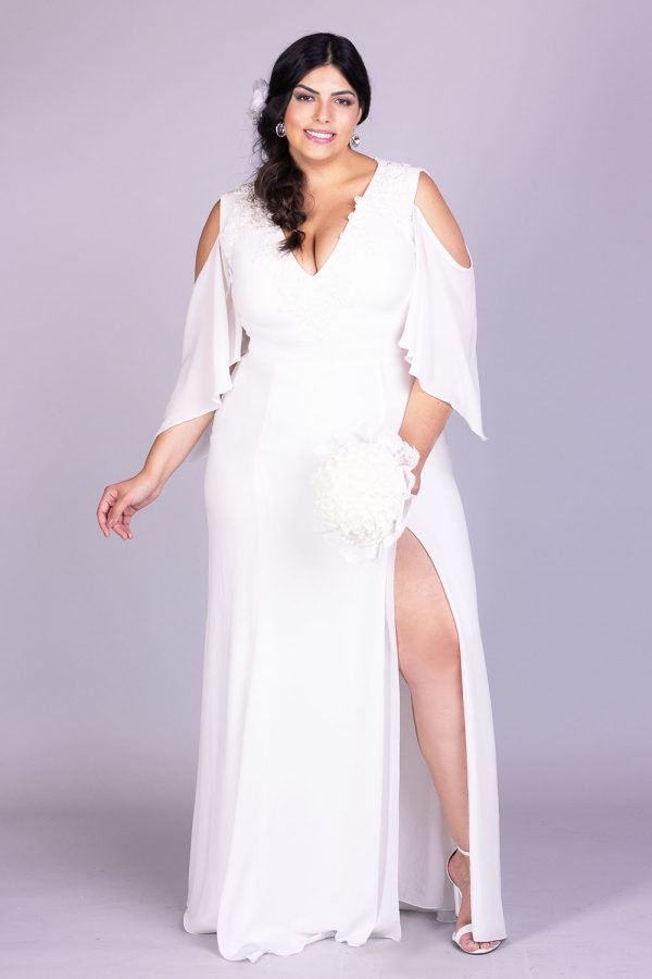 Vestido de noiva plus size silvia neves