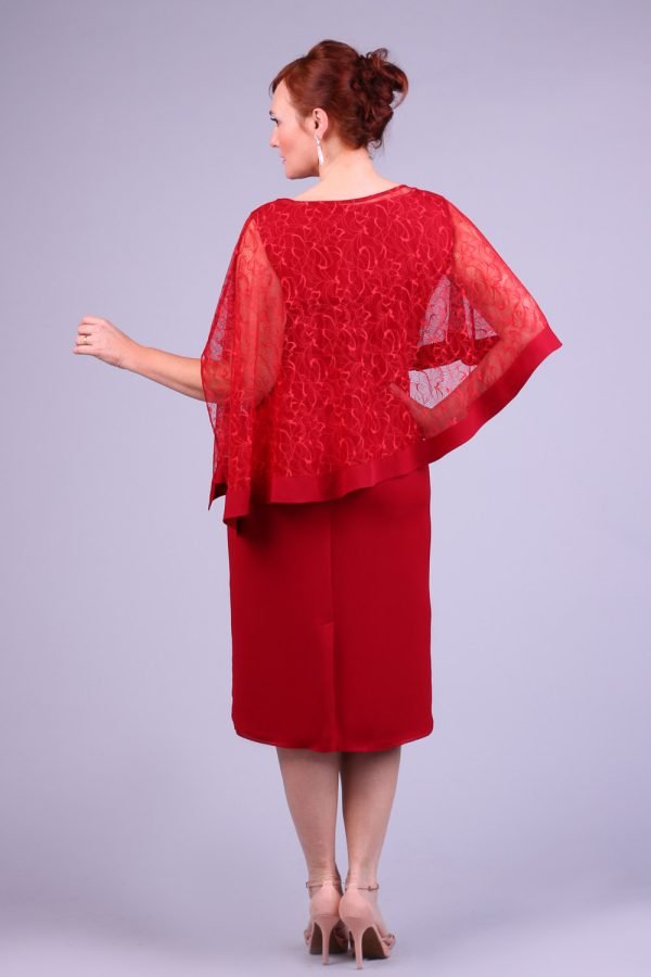 Vestido de festa midi regina martinelli