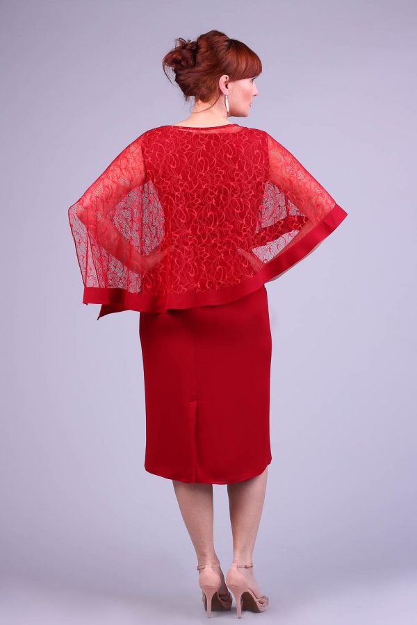 Vestido de festa midi regina martinelli