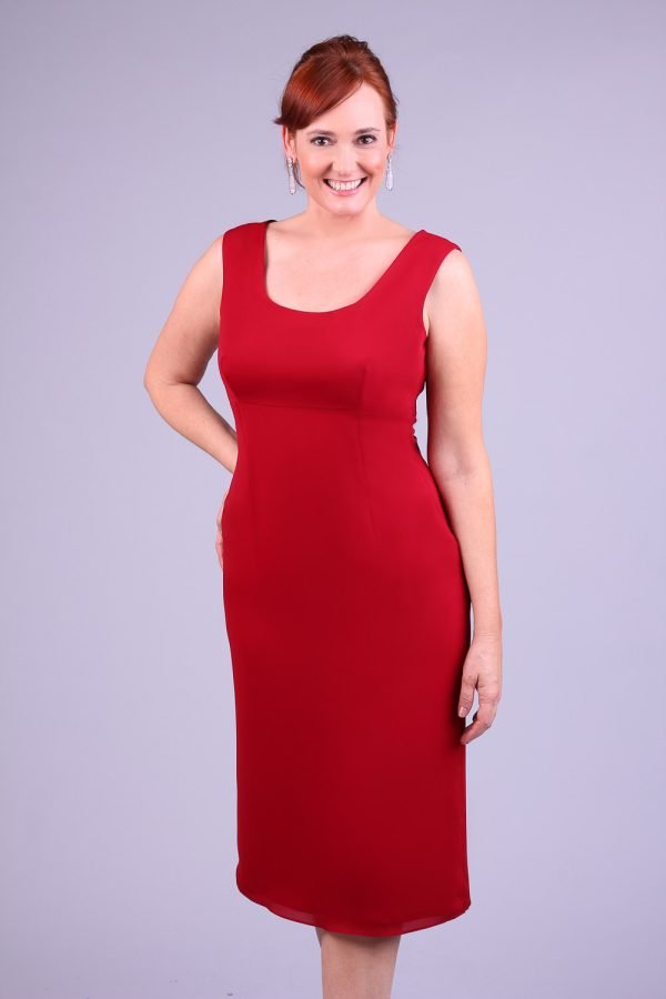 Vestido de festa midi regina martinelli