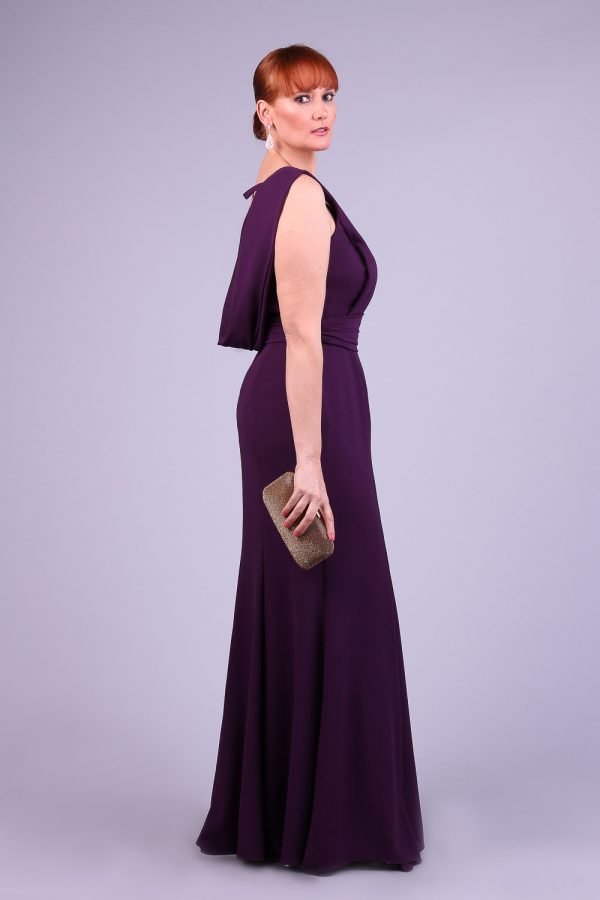 Vestido de Festa Roxo Lilian Dengos - Imagem 5