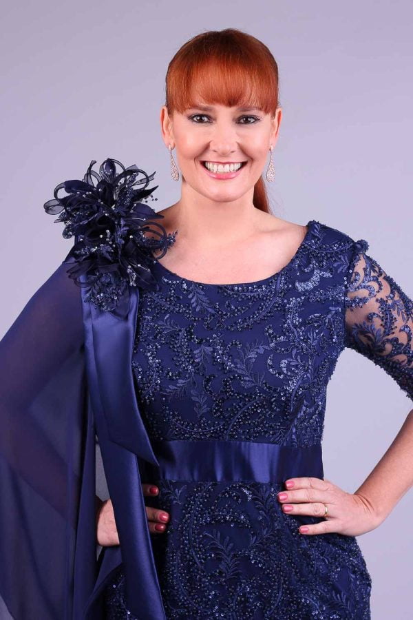 Vestido de Festa para Mãe dos Noivos Trombini - Image 7