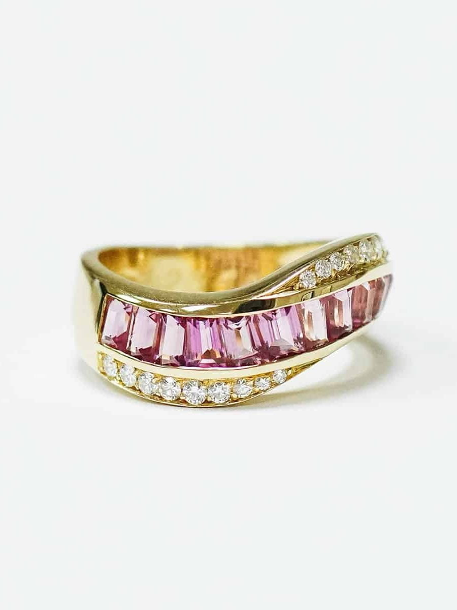 White Gold Diamond Semi-Eternity Band