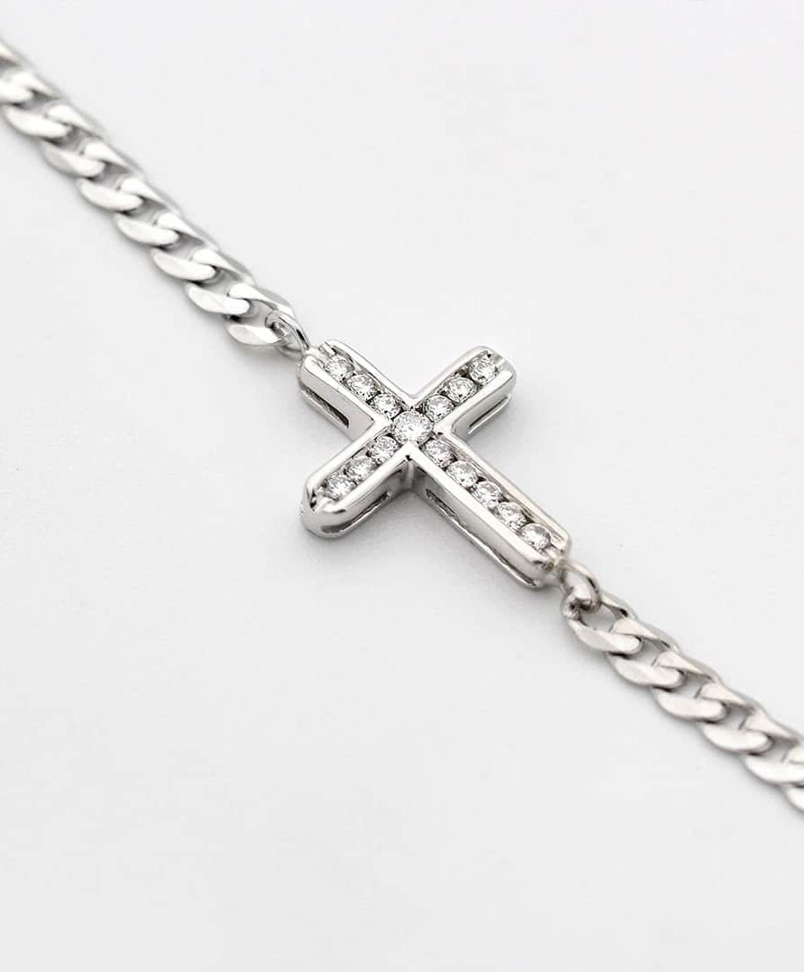 Italian Fremada Chain Yellow Stone Pendant