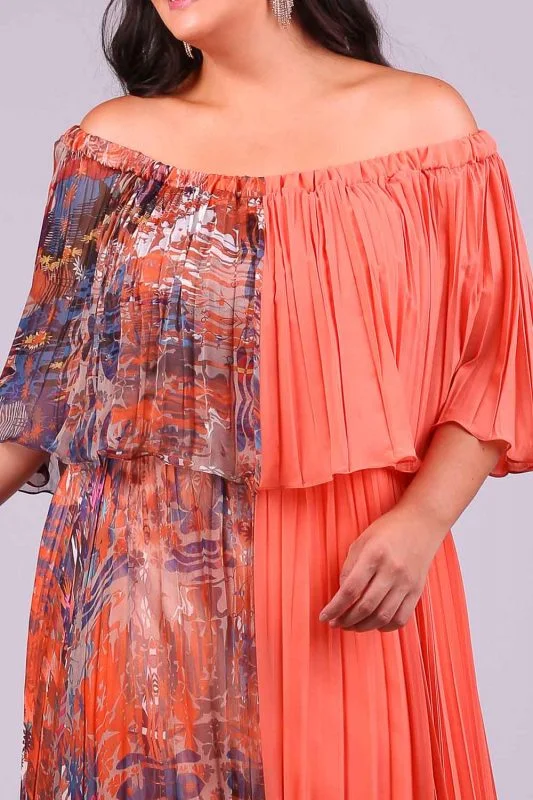 Vestido de festa plus size acapulco