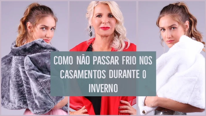 Descubra o que usar com seu vestido de festa nos dias frios