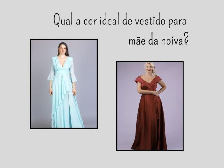Qual a cor ideal de vestido para mãe da noiva?