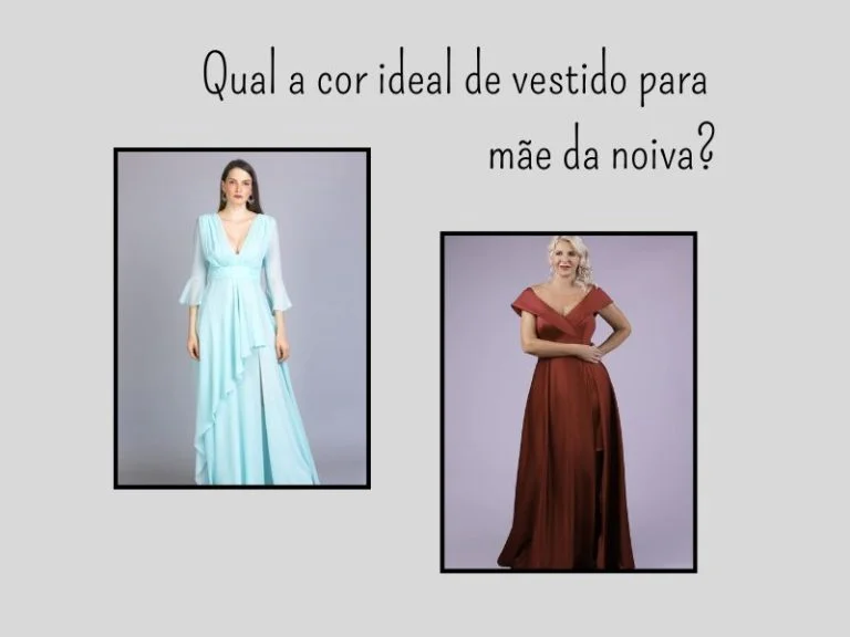vestido para mãe da noiva