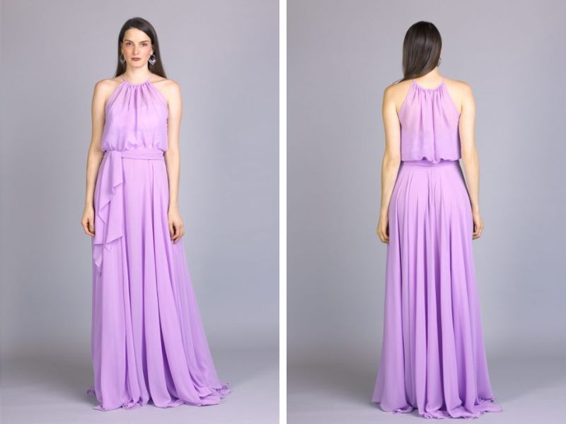vestido de festa lilly lilás