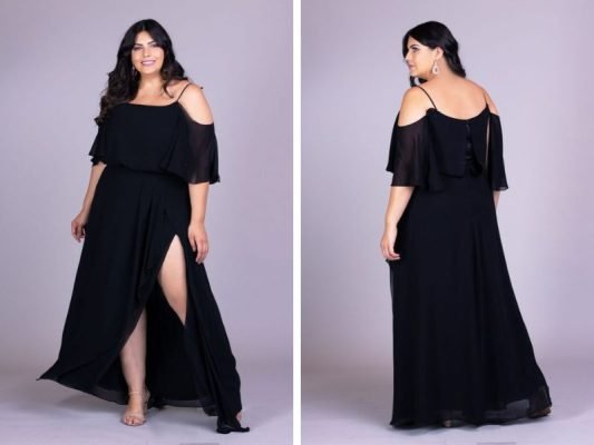 vestido de festa plus size latifah