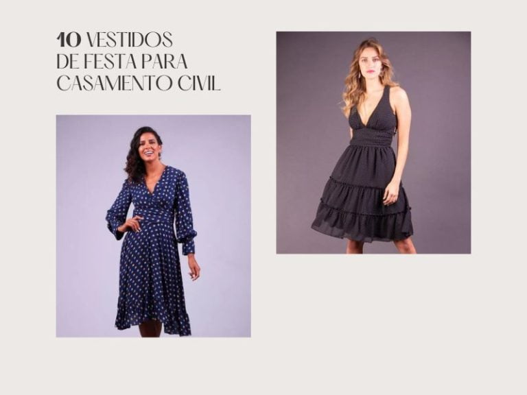 10 vestidos de festa para casamento civil